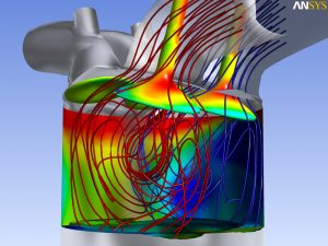 Flusso fluidi Ansys simulazione