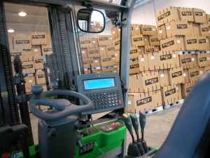 Logistica muletto