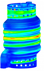 Additive Print Heat Exchanger displacement (1)
