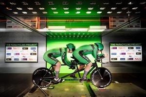 Irish para-cycling sprint team in windtunnel TU Eindhoven Ciclismo Paralimpico