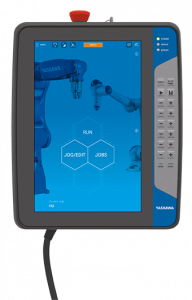 SmartPendant_frontal_mit Display Smart Pendant, Yaskawa, programmazione INFORM