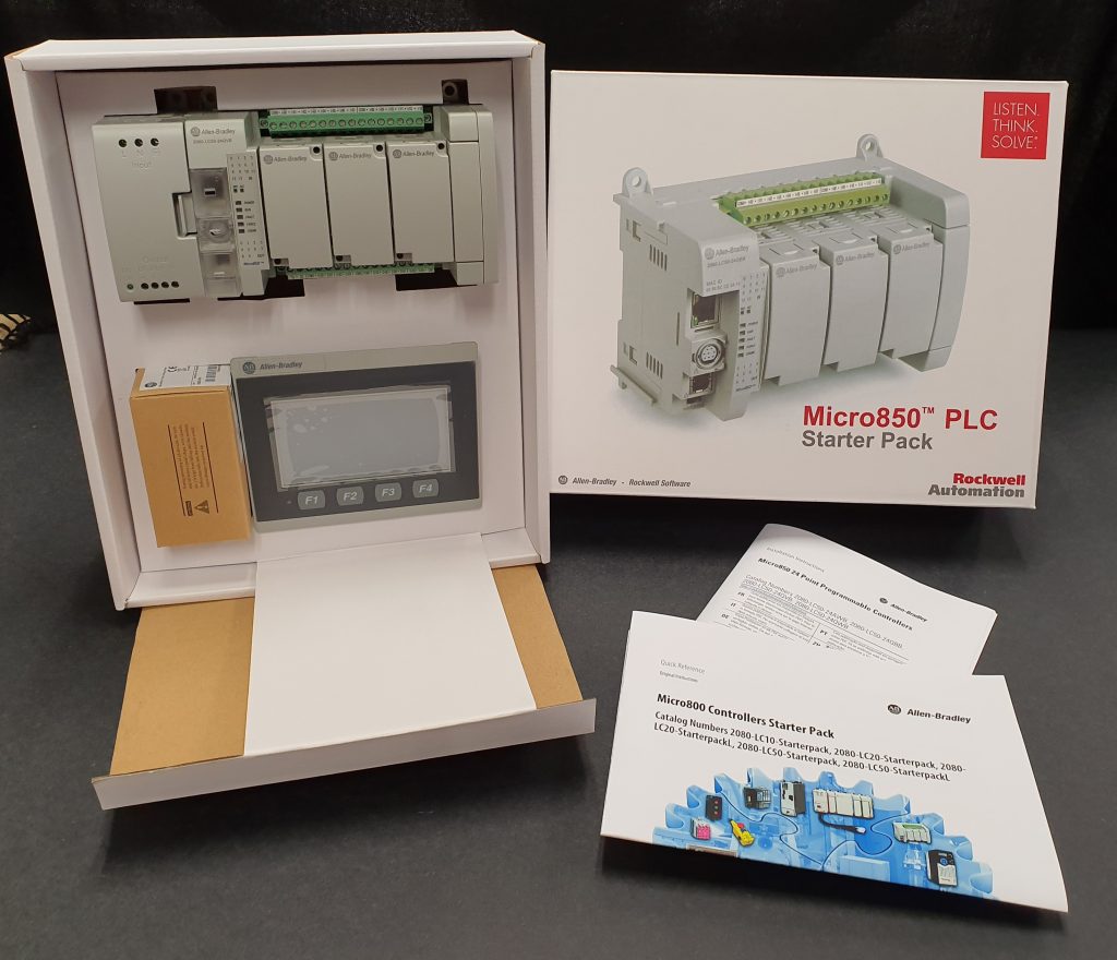 PLC Allen-Bradley con gli starter pack RS