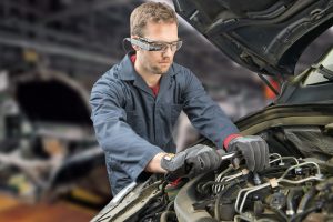 working repairman auto mechanic