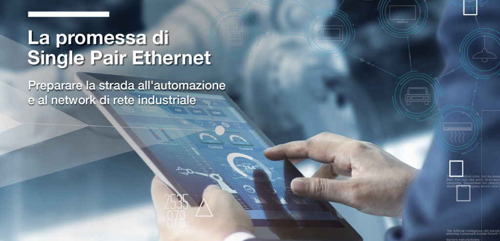 Single Pair Ethernet: scopri il white paper gratuito che ne svela i segreti