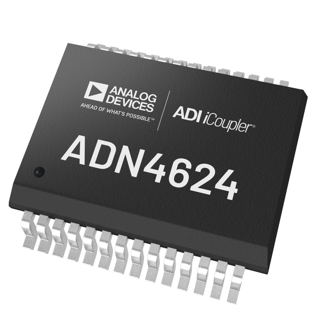 ADN4624: il nuovo isolatore digitale di Analog Devices