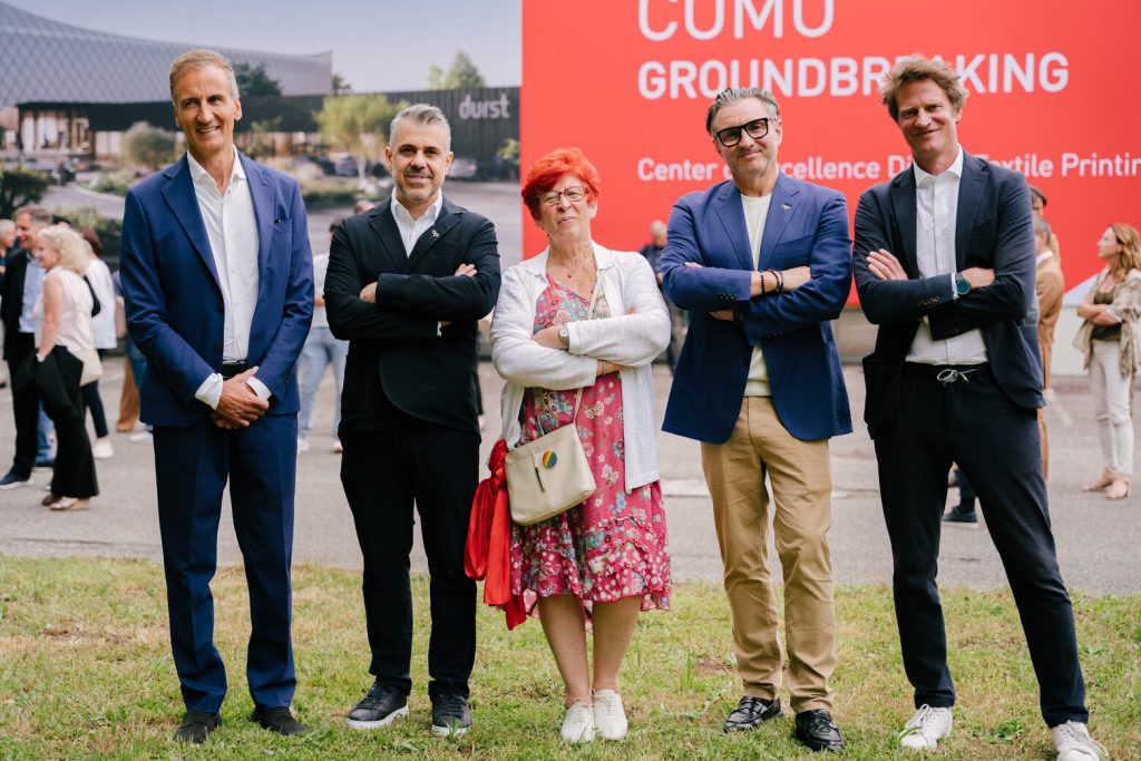 Durst posa la prima pietra a Como: nasce il polo tessile digitale del futuro durst